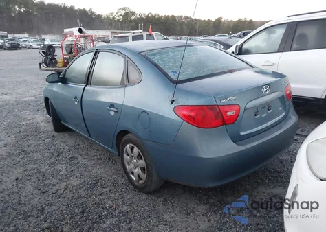2007 Hyundai Elantra Gls/Limited/Se из США, поврежденный, VIN KMHDU46D37U085762